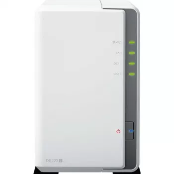 Synology DS223j 2-Bay 8TB NAS mit 2x 4TB Synology HAT3300-4T HDD