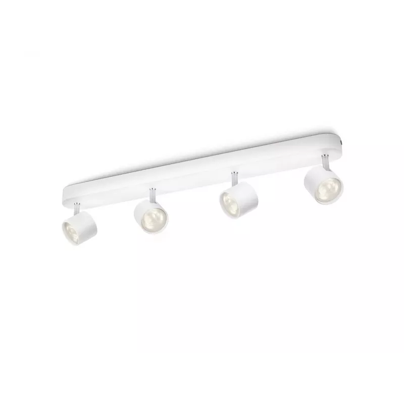 Philips Star 562443116 4x4,5W LED Spot Leuchte Weiß 2700K