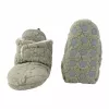 Lodger Polar Fleece Baby Slipper Booties mit rutschfester Sohle, Salbeigrün (Elm), 6-12 Monate
