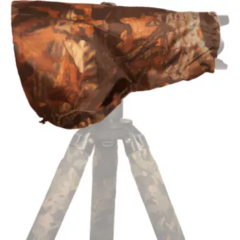 Buteo Photo Gear Rain Cover 1 - Schwarz, wasserabweisendes Nylon, für DSLR/Systemkameras mit Objektiv bis 300 mm