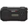 PerfectPro E-100 Notfallradio mit Solarpanel, Handkurbel, LED-Taschenlampe, Powerbank, AM/FM, IPX3