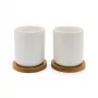 Bredemeijer Duet 1x2 Tea Mug Set 200ml mit Bambus-Untersetzern 142013