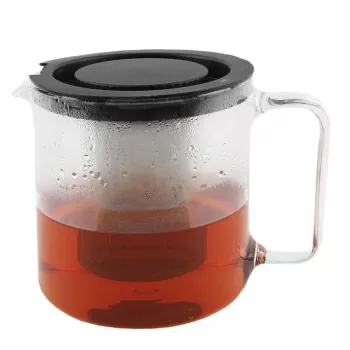 Bredemeijer Emma Teekanne 1,3L Borosilikatglas mit Edelstahl-Teefilter 165030