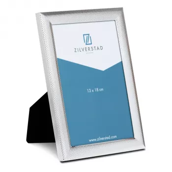 Zilverstad Metz 13x18 cm Silberner Metall-Porträtbilderrahmen 7931231