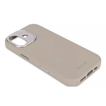Decoded Leder-Rückseitenabdeckung für Apple iPhone 17 mit MagSafe - Solid Clay