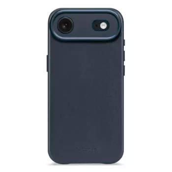 Decoded Leather Backcover für iPhone 17 Air mit MagSafe - Navy Shadow