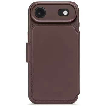 Decoded Detachable Wallet mit MagSafe für iPhone Air, Braun, Leder