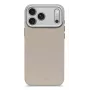 Decoded Leder-Rückseitenhülle für iPhone 17 Pro Max MagSafe-kompatibel Solid Clay
