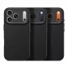 Decoded AntiMicrobial Silicone Back Cover für iPhone 17 Pro mit MagSafe (Phantom Black)