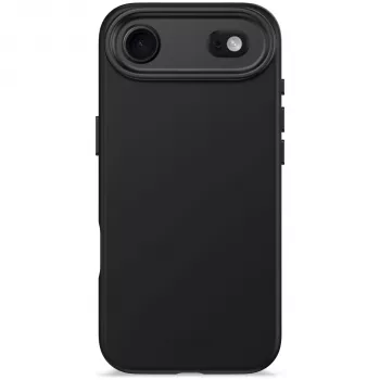 Decoded Antimicrobial Silicone Back Cover für Apple iPhone 17 Air - Phantom Black