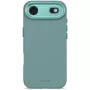 Decoded AntiMicrobial Silicone Backcover für iPhone 15 Pro Max, Retro Blue