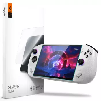 Spigen GLAS.tR Slim Displayschutzglas für Lenovo Legion Go S, 2 Stück (AGL09773)