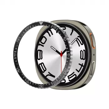 Spigen Bezel Tune Lünettenschutz für Samsung Galaxy Watch 8 / Watch 9 (44 mm), schwarz (ACS10008)