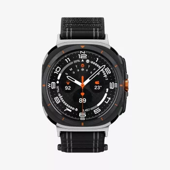 SPIGEN WBF0 Armband für Samsung Galaxy Watch Ultra 2024/2025 (47 mm), Schwarz