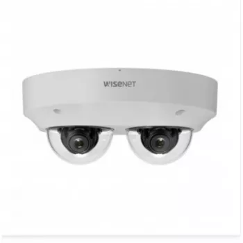 HANWHA VISION PNM-C12083RVD Netzwerk-Multidirektionale IR-Dome-Kamera, Tag/Nacht, 3,54-6,69 mm, 2x 3328x1872, WDR, IP66, IK10