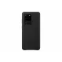 Samsung Galaxy S20 Ultra Leder-Rückseite Schwarz