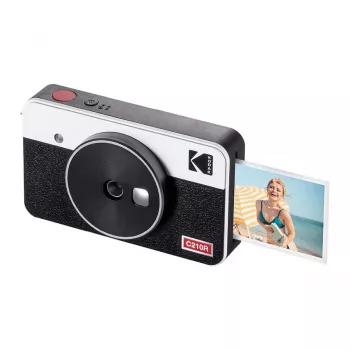KODAK C210RW Retro White Tragbarer Fotodrucker mit Bluetooth