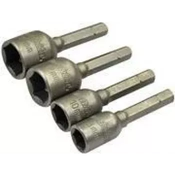 Makita B-57554 Steckschlüsselsatz, 4 Teile, 8/10/12/13 mm