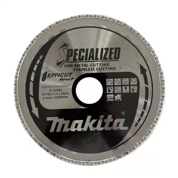 Makita Specialized EFFICUT Kreissägeblatt für Holz und Metall, 185 mm, 60 Zähne