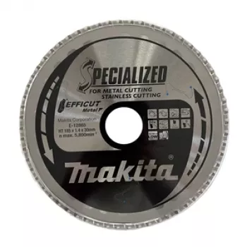Makita Specialized EFFICUT Kreissägeblatt für Holz und Metall, 185 mm, 60 Zähne