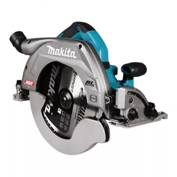 Makita XGT HS011GT201 185mm (7-1/4 Zoll) Akku-Handkreissäge-Set mit 2 Akkus, Ladegerät und Koffer