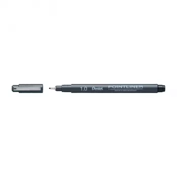Pentel Fineliner Pigment 1,0 mm Schwarz