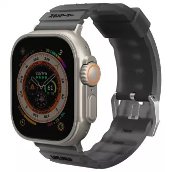 SKINARMA Shokku Watch Strap für Apple Watch 49/46/45/44mm - Smoke