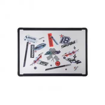 SKINARMA Henko Hard Shell Case für MacBook Air 15 Zoll M2 2023 / M3 2024 / M4 2025 / M5 2026, Frost Clear