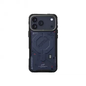 SKINARMA Vigor Hülle mit Mag-Charge Magnetring für Apple iPhone 17 Pro Max, marineblau (SK-IP17PM-VGR-BLU)