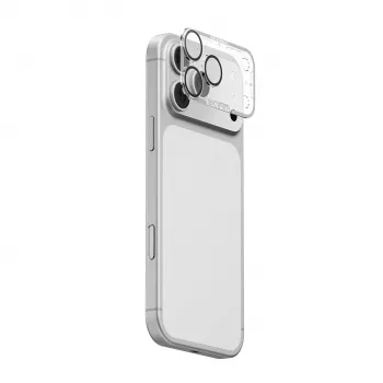 Skinarma Magma Full Matte Camera Lens Protector für iPhone 17 Pro Max - Grau