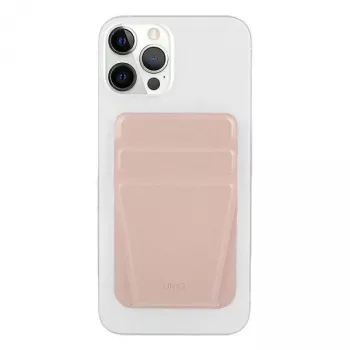 UNIQ Lyft Magnetischer Telefonständer und Kartenhalter Pink