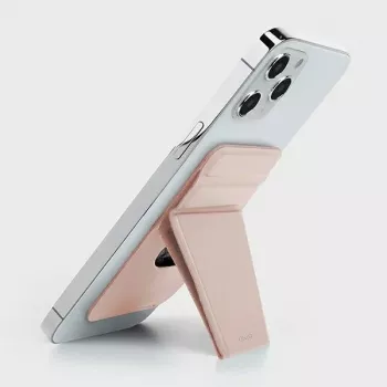 UNIQ Lyft Magnetischer Telefonständer und Kartenhalter Pink