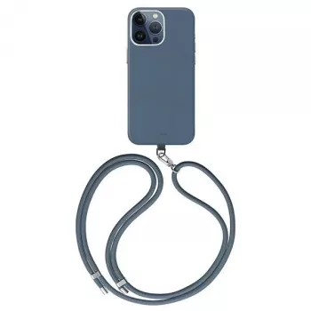 UNIQ Coehl Muse Case für iPhone 15 Pro 6,1 Zoll Magnetladegerät Saphirblau