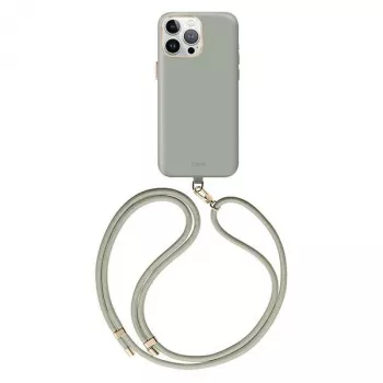 UNIQ Coehl Creme Case für Apple iPhone 15 Pro 6,1 Zoll mit Magnetladefunktion - Soft Sage