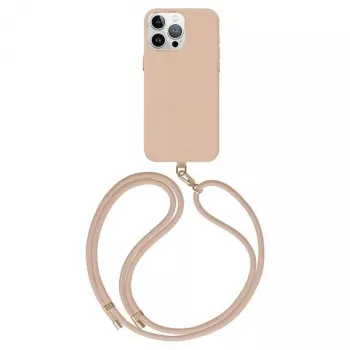 UNIQ Coehl Muse Magnetic Charging Case für Apple iPhone 15 Pro Max 6,7 Zoll - Dusty Nude