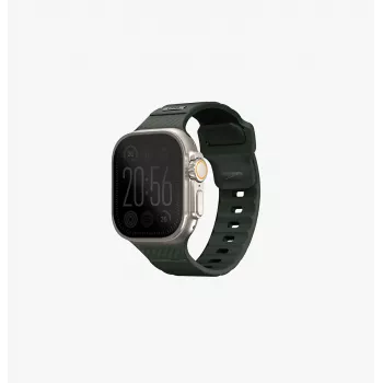 UNIQ Stride Apple Watch Armband 42/44/45/49mm FKM Gummi Moosgrün