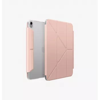 UNIQ Camden Click Folio Case für iPad Air 13 Zoll (M2 2024 / M3 2025 / M4 2026) - Blush Pink