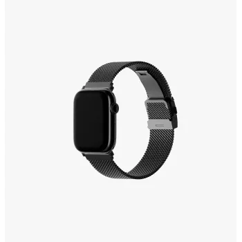 UNIQ Dante Pro Edelstahl Milanese Loop Armband für Apple Watch 40/41/42mm - Graphite Black