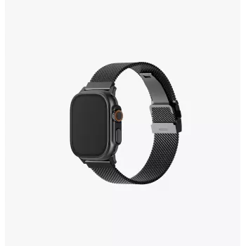 UNIQ Dante Pro Edelstahl Milanese Loop Armband für Apple Watch 40/41/42mm - Graphite Black
