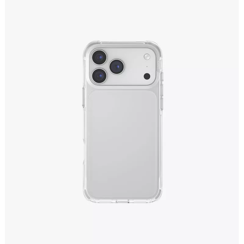 UNIQ Lifepro Xtreme Case für Apple iPhone 15 Pro Max, klar/transparent, Hybrid (PC+TPU), MIL-STD-810G Sturzsicherung, MagSafe-kompatibel