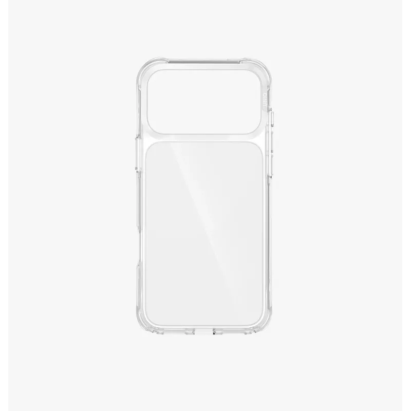 UNIQ Lifepro Xtreme Case für Apple iPhone 15 Pro Max, klar/transparent, Hybrid (PC+TPU), MIL-STD-810G Sturzsicherung, MagSafe-kompatibel