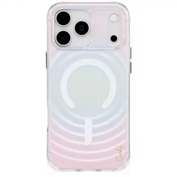 UNIQ Coehl Vela Magnetic Charging Case für Apple iPhone 17 Pro Max, Opal Iridescent