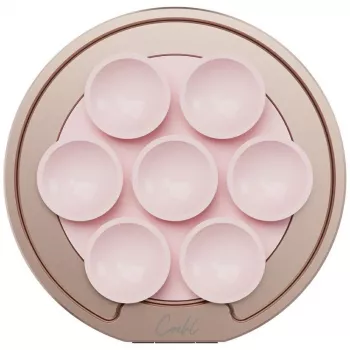 UNIQ Coehl Luna Magnetische Auto-Halterung mit Spiegel und Saugnapf Pink