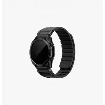 UNIQ Fluo x Smart-Fit Watch Strap für Garmin 26mm Schwarz