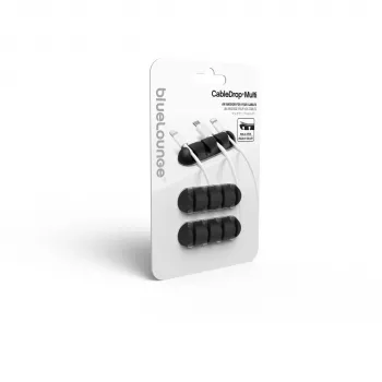 Bluelounge CableDrop Multi Black Kabel-Organizer