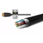Gefen GEF-CAB-HS-HDMI-15M HDMI 2.1 Kabel 15m 48Gbit/s 8K 4K HDR eARC Schwarz
