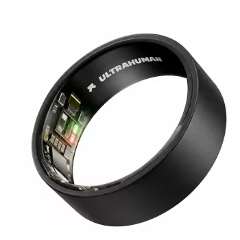 ULTRAHUMAN Ring Air – Smart Ring für Damen und Herren – Schlaf- und Fitness-Tracking Wearable – Herzfrequenz – Smart Ring Mattgrau Größe 12