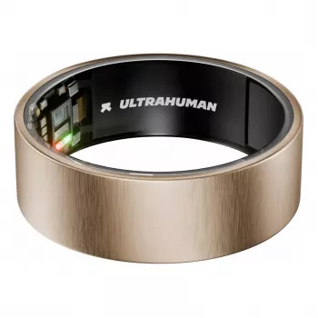 ULTRAHUMAN Ring Air - Smart Ring für Damen und Herren - Schlaf- und Fitness-Tracking Wearable - Herzfrequenz - Smart Ring Roségold Größe 12