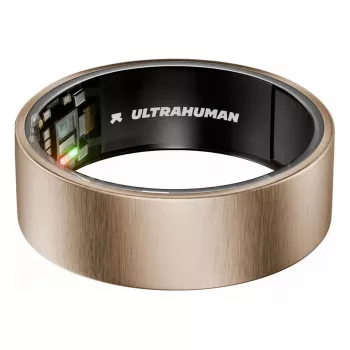 ULTRAHUMAN Ring Air - Smart Ring für Damen und Herren - Schlaf- und Fitness-Tracking Wearable - Herzfrequenz - Smart Ring Roségold Größe 10