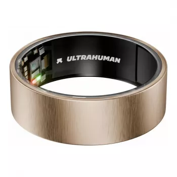 ULTRAHUMAN Ring Air - Smart Ring für Damen und Herren - Schlaf- und Fitness-Tracking Wearable - Herzfrequenz - Smart Ring Roségold Größe 9